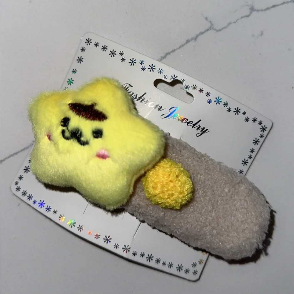 Cute Pompompurin Yellow and Blue Girls Accessories Set